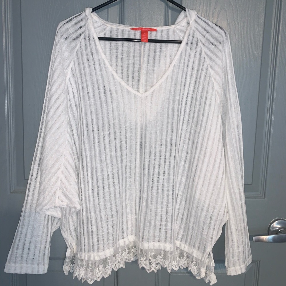 Chelsea & Violet swim coverup Lg